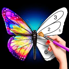 Скачать взлом Tap Color Pro: Color By Number (Тап Колор Про)  [МОД Много денег] на Андроид