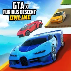 Скачать взлом GTAx Furious Descent (х Яростное Снижение)  [МОД Много монет] на Андроид