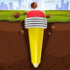 Скачать взлом Pen Dig (Пен Диг) [МОД Бесконечные деньги] на Андроид