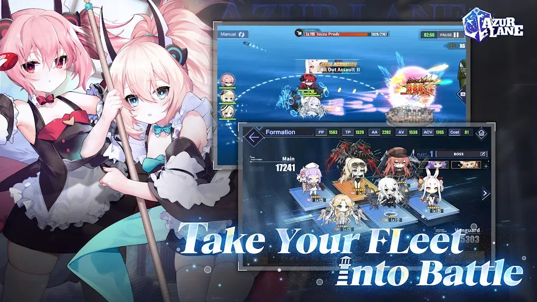 Azur Lane (Азур Лейн)  [МОД Много денег] Screenshot 3