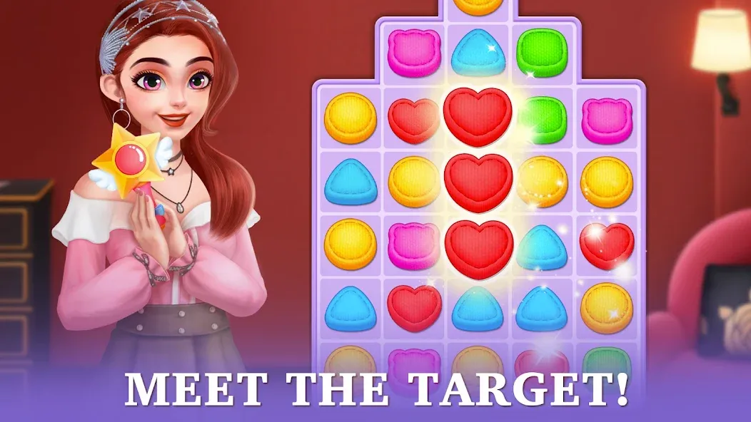 Fantasy Stylist: Match 3 (Фантазийный стилист)  [МОД Menu] Screenshot 4