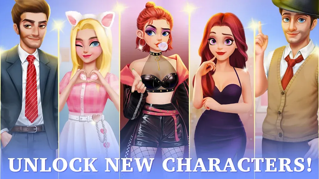 Fantasy Stylist: Match 3 (Фантазийный стилист)  [МОД Menu] Screenshot 5
