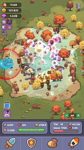 Wild Survival - Idle Defense (Уайлд Сурвивал)  [МОД Много монет] Screenshot 3