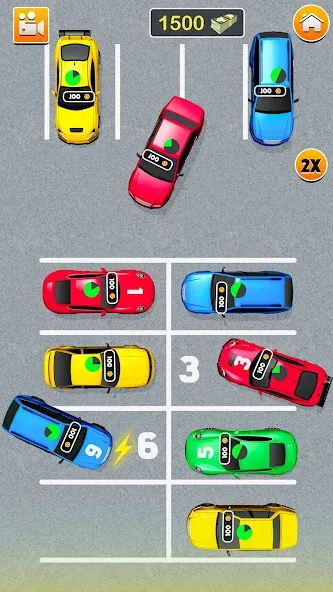 Park Master: Car Parking Jam (Парк Мастер)  [МОД Меню] Screenshot 2