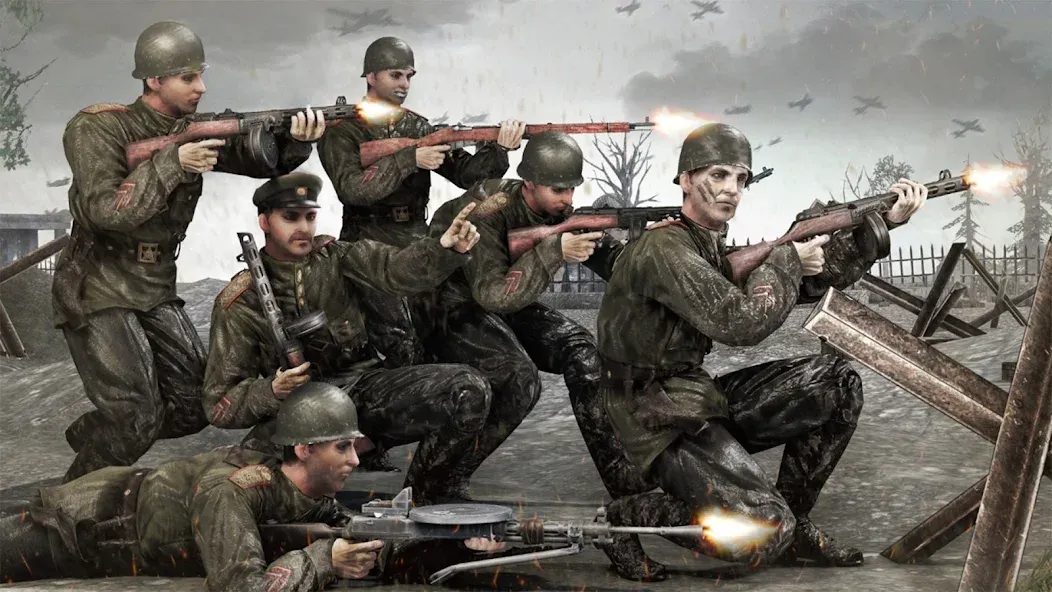 Medal of War – WW2 Games 2024  [МОД Unlocked] Screenshot 2