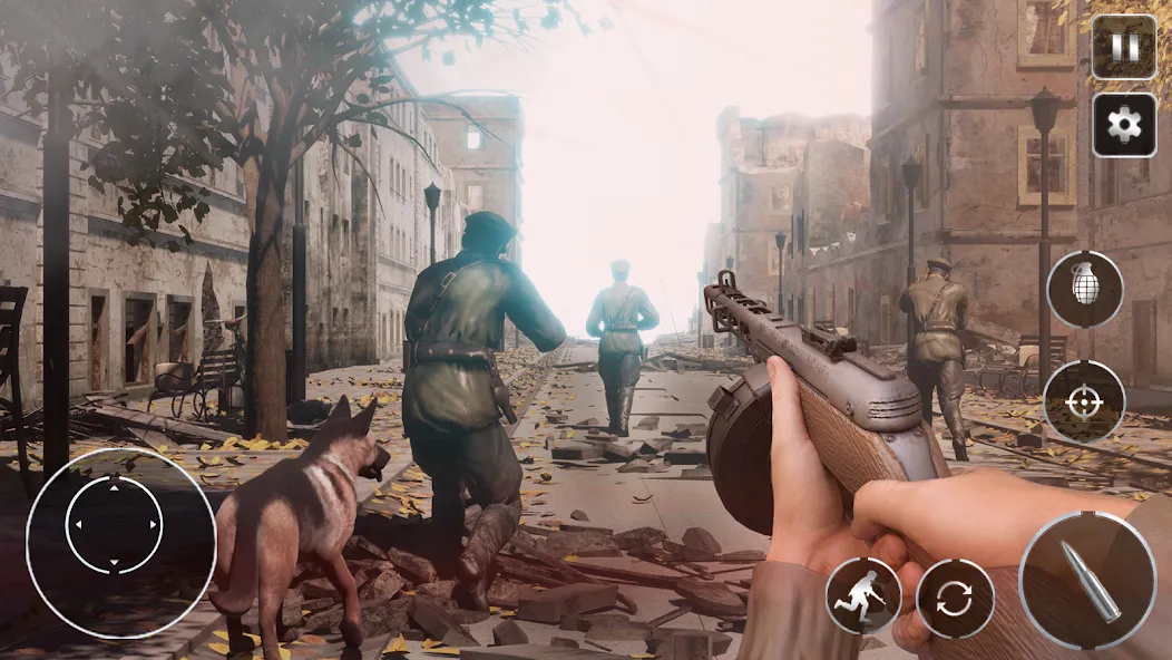 Call Of Courage : WW2 Shooting  [МОД Menu] Screenshot 2