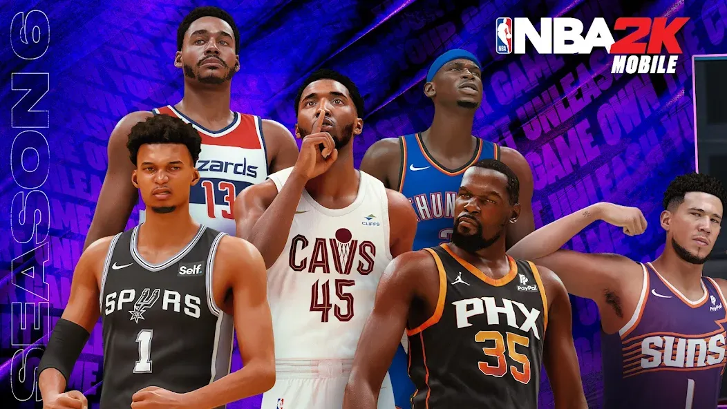 NBA 2K Mobile Basketball Game (НБА 2 Мобайл)  [МОД Unlimited Money] Screenshot 1