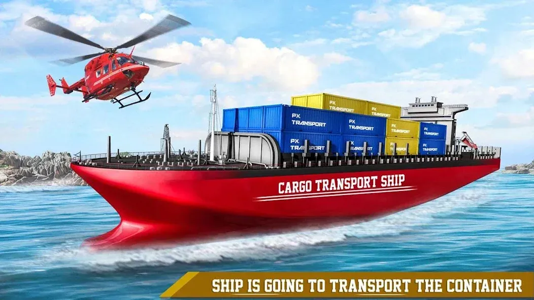 Cargo Transport Truck Driving (Грузовик перевозки грузов)  [МОД Много денег] Screenshot 3