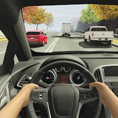 Скачать взлом Racing in Car 2 (Рейсинг ин Кар 2)  [МОД Все открыто] на Андроид