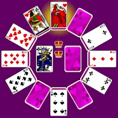 Скачать взлом Clock Patience Solitaire (Клок Пэйшенс Солитер) [МОД Меню] на Андроид