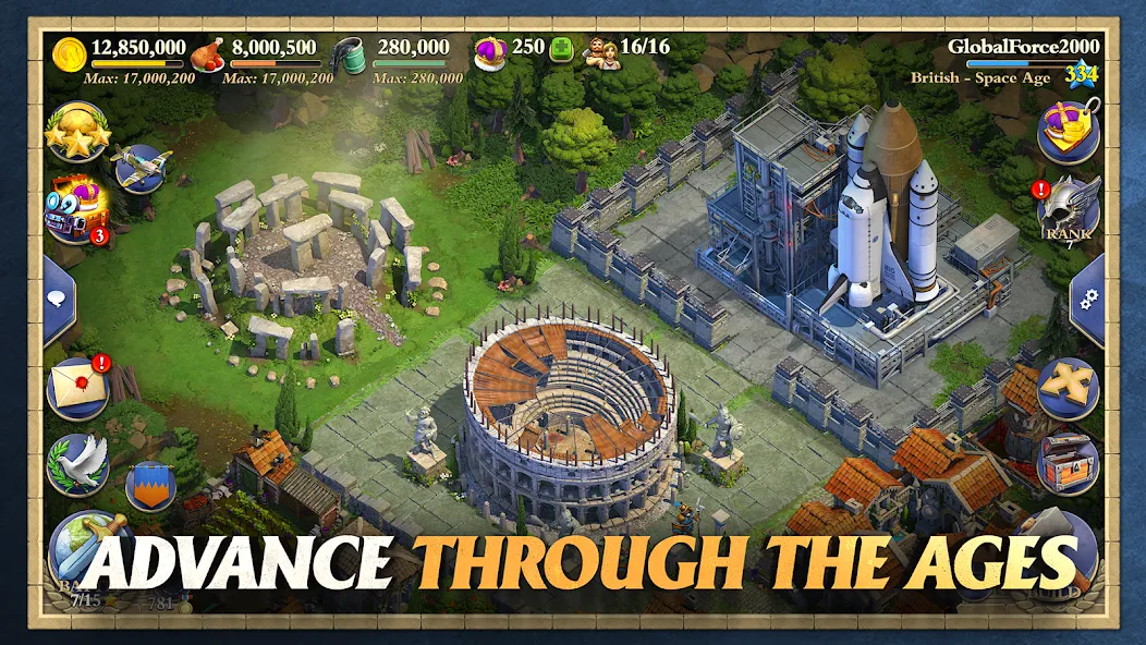 DomiNations Asia (Доминейшнс Азия)  [МОД Много монет] Screenshot 4