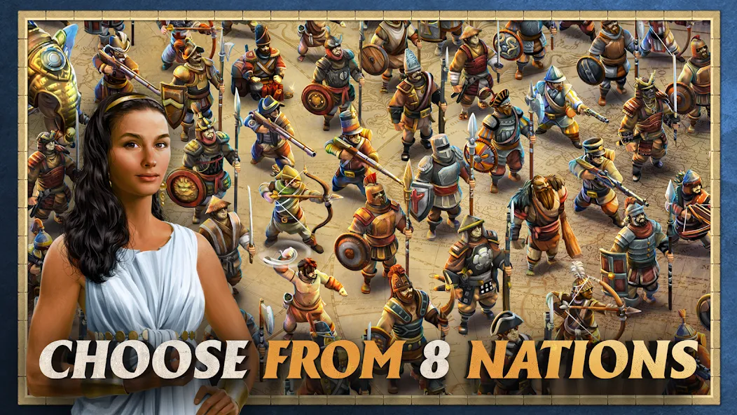 DomiNations Asia (Доминейшнс Азия)  [МОД Много монет] Screenshot 5