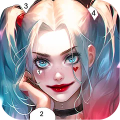 Скачать взлом Clown Color, Paint by number  [МОД Меню] на Андроид