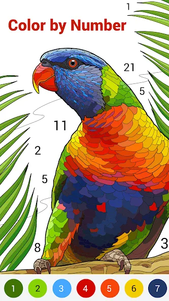 Happy Color®: Coloring Book (Хэппи Колор)  [МОД Бесконечные деньги] Screenshot 1