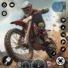 Скачать взлом Motocross MX Dirt Bike Games [МОД Mega Pack] на Андроид
