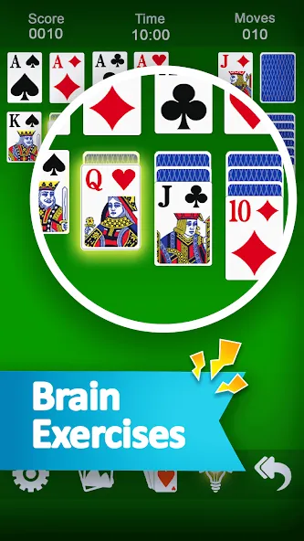 Solitaire  [МОД Все открыто] Screenshot 1