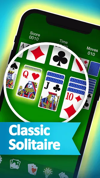 Solitaire  [МОД Все открыто] Screenshot 2