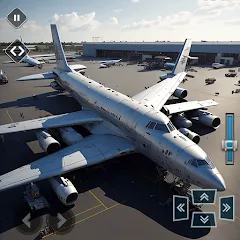 Скачать взлом Real Plane Flying Simulator [МОД Все открыто] на Андроид