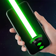 Скачать взлом Lightsaber Gun Simulator [МОД Mega Pack] на Андроид