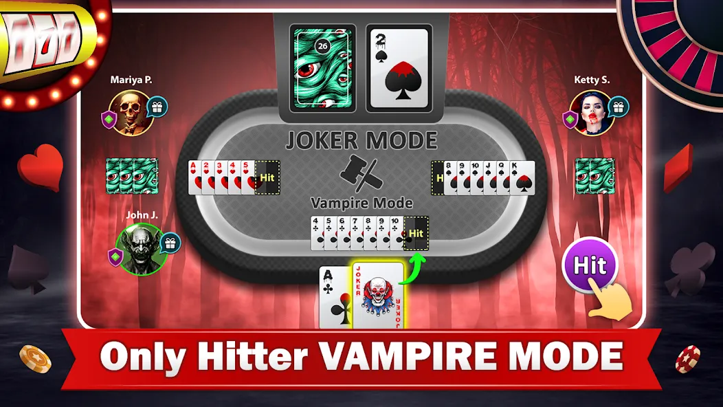 Tonk Multiplayer Card Game (Тонк многопользовательская карточная игра)  [МОД Menu] Screenshot 5