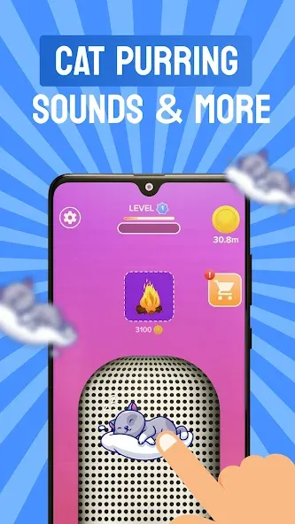 ASMR Microphone Sounds Game (АСМР Микрофон Саундс Гейм)  [МОД Много монет] Screenshot 1