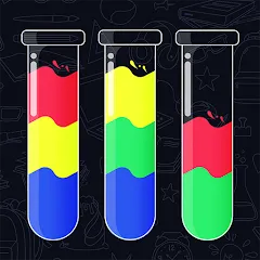 Скачать взлом Colorpuz - Water Sort Puzzle (Колорпаз)  [МОД Меню] на Андроид