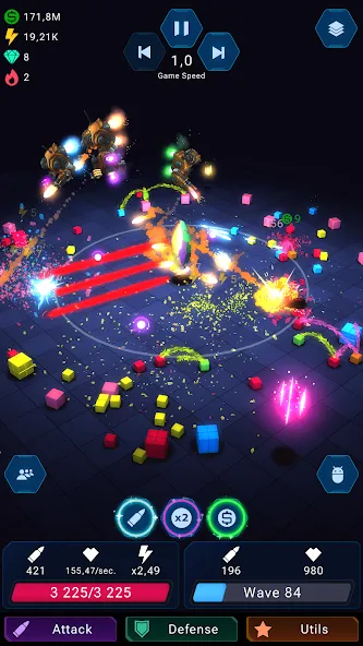 Epic Rush - Idle Tower Defense (Эпик Раш)  [МОД Mega Pack] Screenshot 2