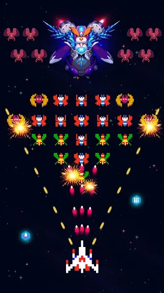 Falcon Squad - Galactica (Фалькон Сквад)  [МОД Много монет] Screenshot 1
