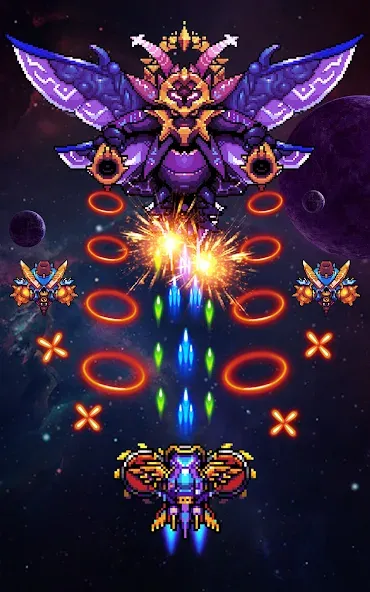 Falcon Squad - Galactica (Фалькон Сквад)  [МОД Много монет] Screenshot 3