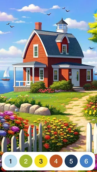 Paint by Number: Coloring Game  [МОД Много монет] Screenshot 4