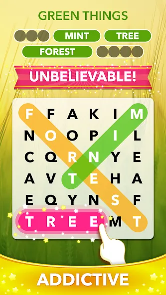 Word Heaps Search - Word Games (Ворд Хипс Срч)  [МОД Unlocked] Screenshot 2