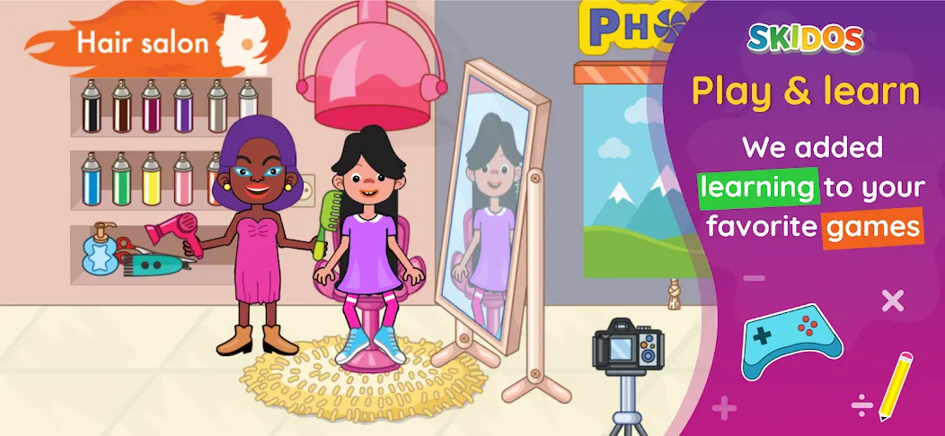 SKIDOS Preschool Learning Game (Прескул Кидс лернинг геймс)  [МОД Unlimited Money] Screenshot 3
