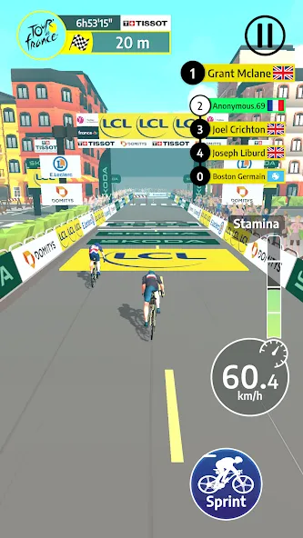 Tour de France Cycling Legends (Циклинг Легенды)  [МОД Много монет] Screenshot 2